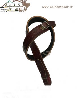 بند 4سانتی چرمی طرحدار | Leather Sling of a Rifle