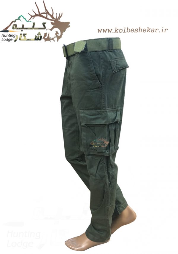 شلوار 6 جیب سبز | 6POCKET GREEN PANTS