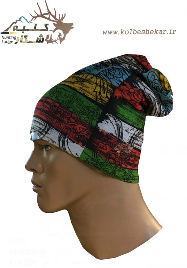 دستمال سر نیم پلار پنج رنگ | headress five colors