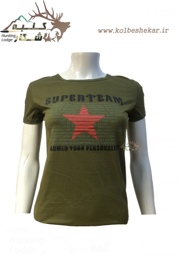 تیشرت زنانه سوپر تیم 2 | t shirt superteam