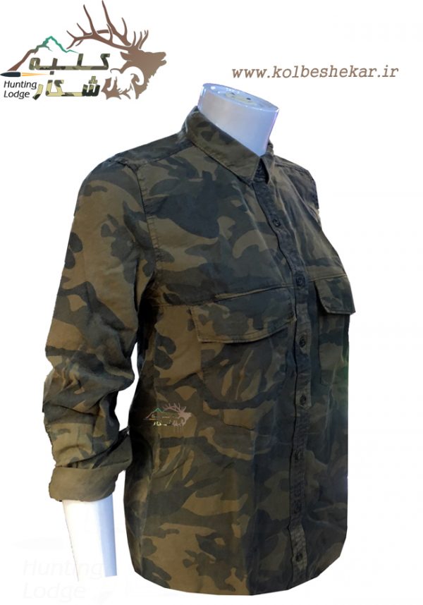 شومیز چریکی دخترانه آستین دار 3 | girls army shirt