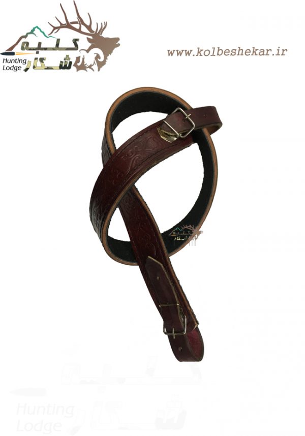 بند 4سانتی چرمی طرحدار | Leather Sling of a Rifle