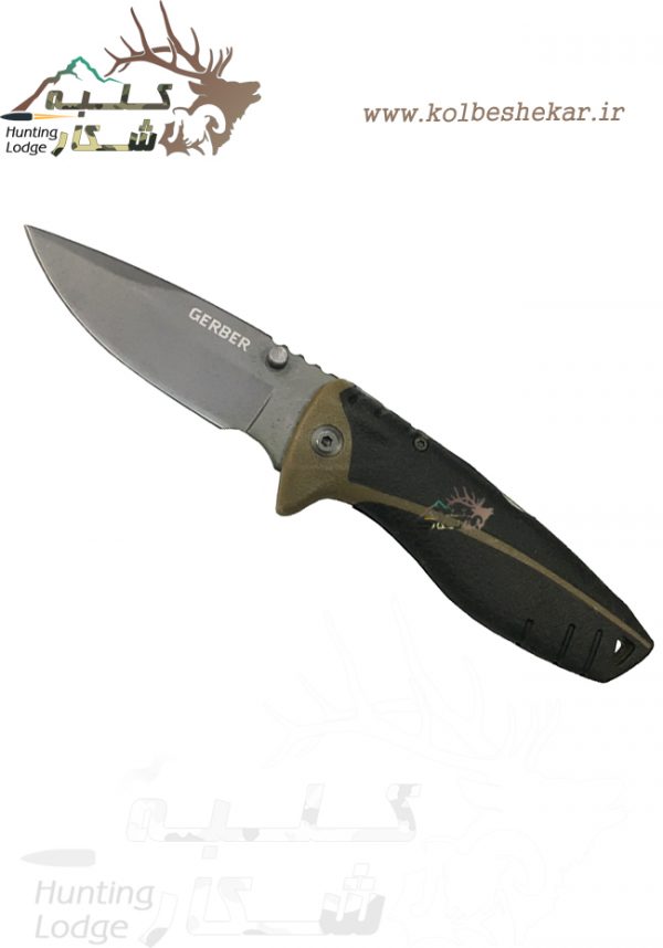 چاقو تاشو گربر شکاری | 946 GERBER KNIFE-2