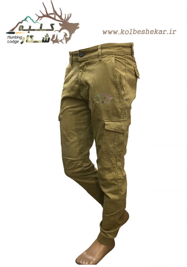 شلوار دمپاکش خاکی 6جیب | 986-1ARMY 6POCKET PANTS