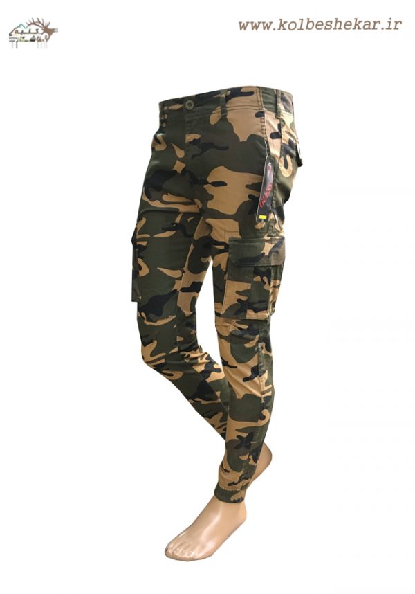 1021 شلوار چریکی دمپاکش کتان | ARMY PANTS GUESS -2