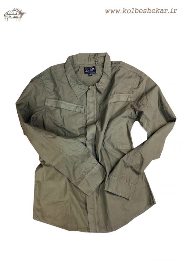 پیراهن دو جیب سبز | ARMY SHIRT1022