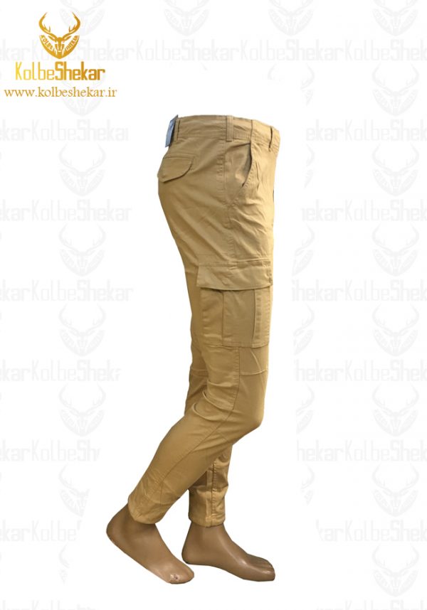 شلوار شش جیب نخودی دمپاگتر | 6Pocket Pants