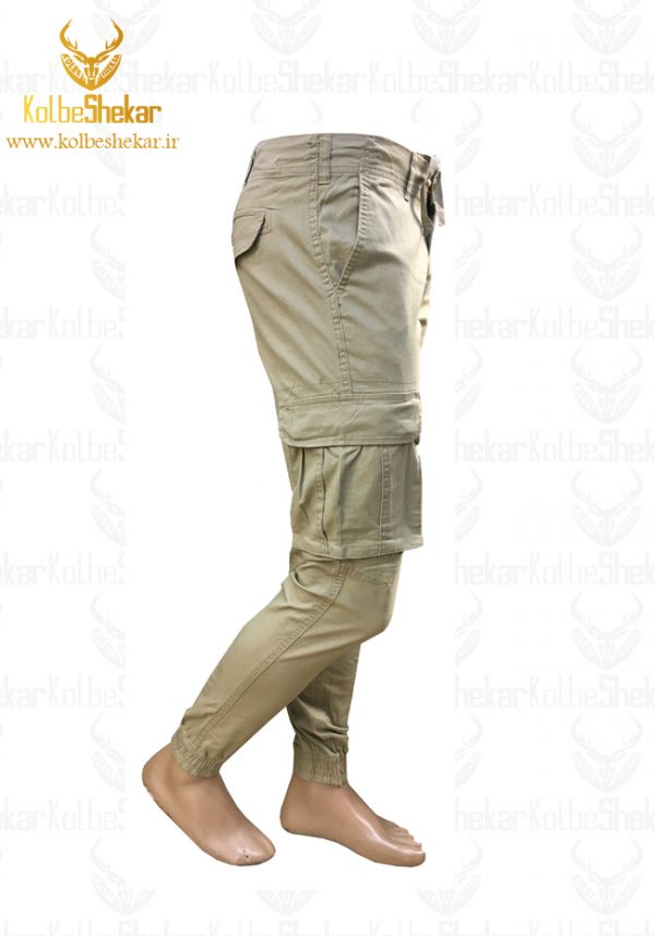 شلوار شش جیب دمپاکش خاکی | 6POCKET PANTS2