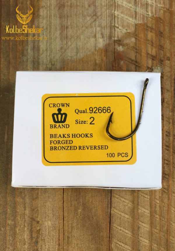 قلاب ماهیگیری کرون سایز2 | CROWN FISHING HOOKS