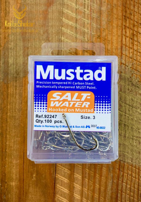 قلاب ماهیگیری موستاد سایز3 MUSTAD FISHING HOOKS