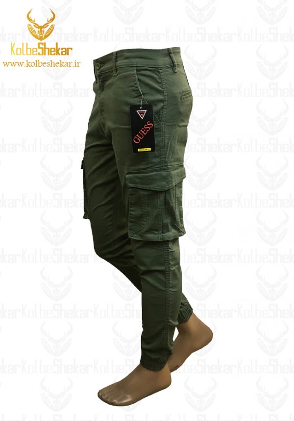 شلوار 6جیب سبز دمپاکش | 6pocket pants