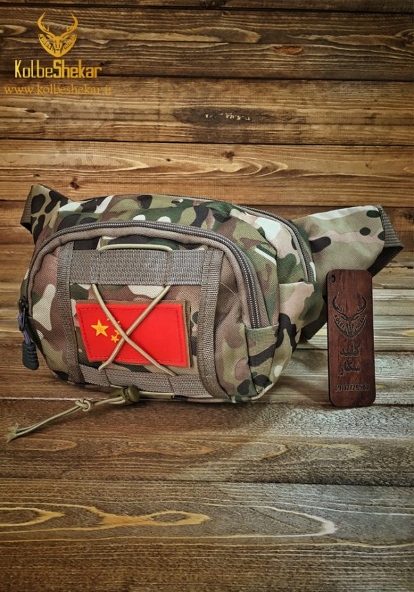 کیف کمری استتاری چریکی 3 جیب | Camouflage