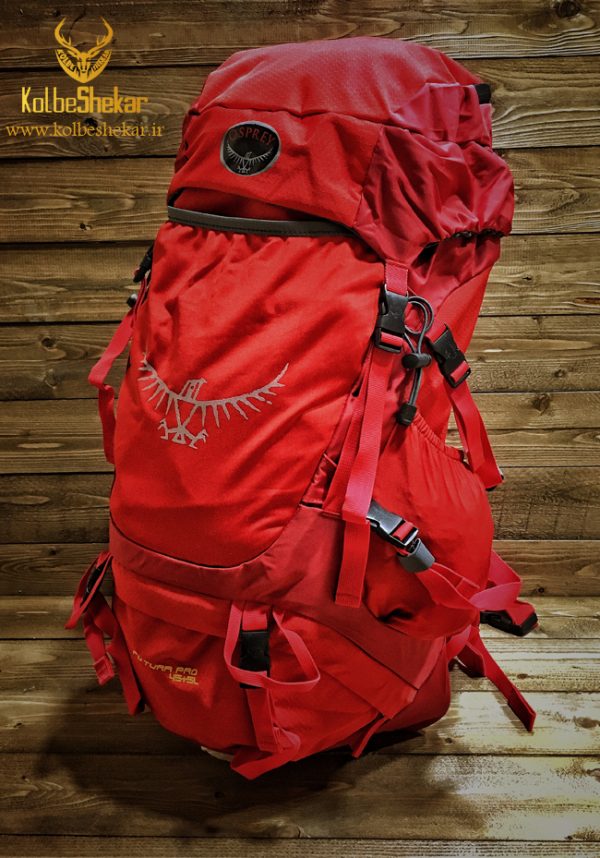 کوله کوهنوردی 40لیتری قرمز2 | Osprey 40L BACKPACK