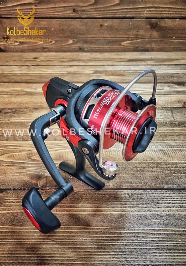 چرخ ماهیگیری روماسا مشکی قرمز | RC7000
