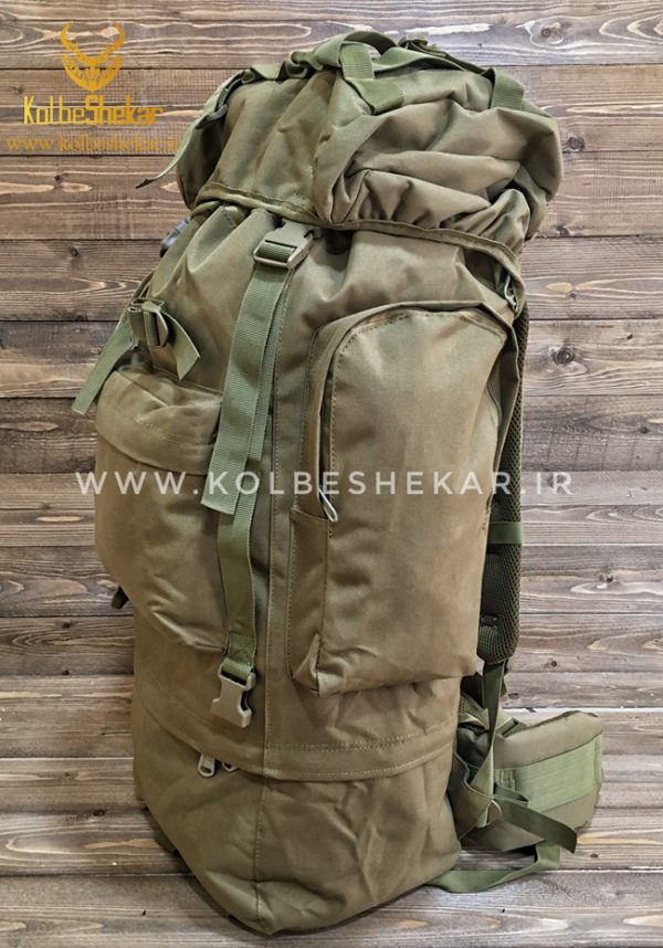 کوله پشتی تاکتیکال خاکی 60لیتری2 | 60L Tactical BACKPACK