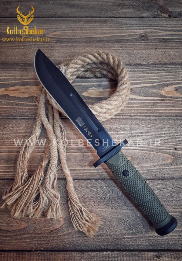 کارد شکاری کلمبیا 2148 بی مشکی | Columbia 2148B Knife