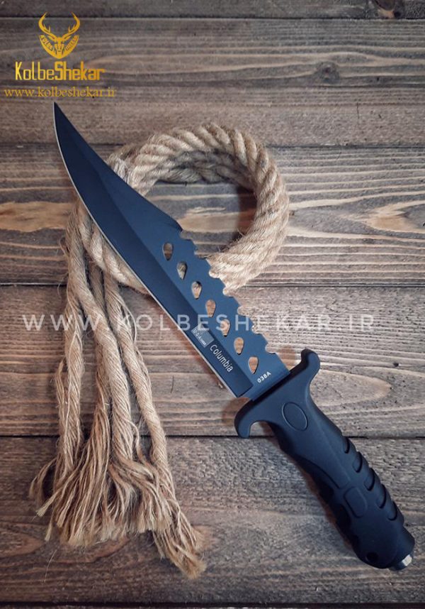 کارد شکاری کلمبیا 038 آ مشکی | Columbia 038 A Knife