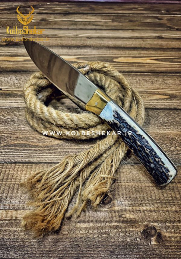 کارد شکاری شاخ گوزن دستساز | Fart Horn Hunting Knif