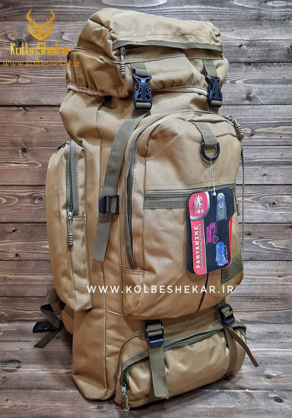 کوله پشتی نظامی خاکی 65لیتری2 | 60L Military BACKPACK