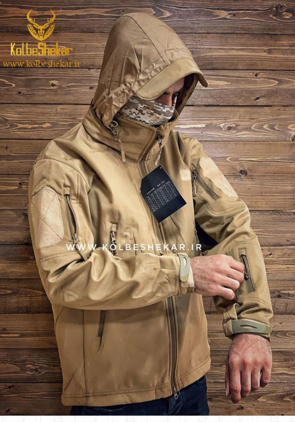 کاپشن مردانه تاکتیکال کلاهدار | Tactical Hooded Jacket