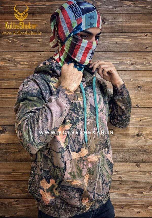 هودی استتار کلاهدار | Hooded Camouflage Hoodie