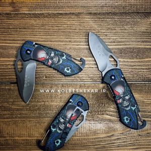 چاقو تاشو جیبی باک اسکلتی ایکس 74 | BUCK X74 KNIFE