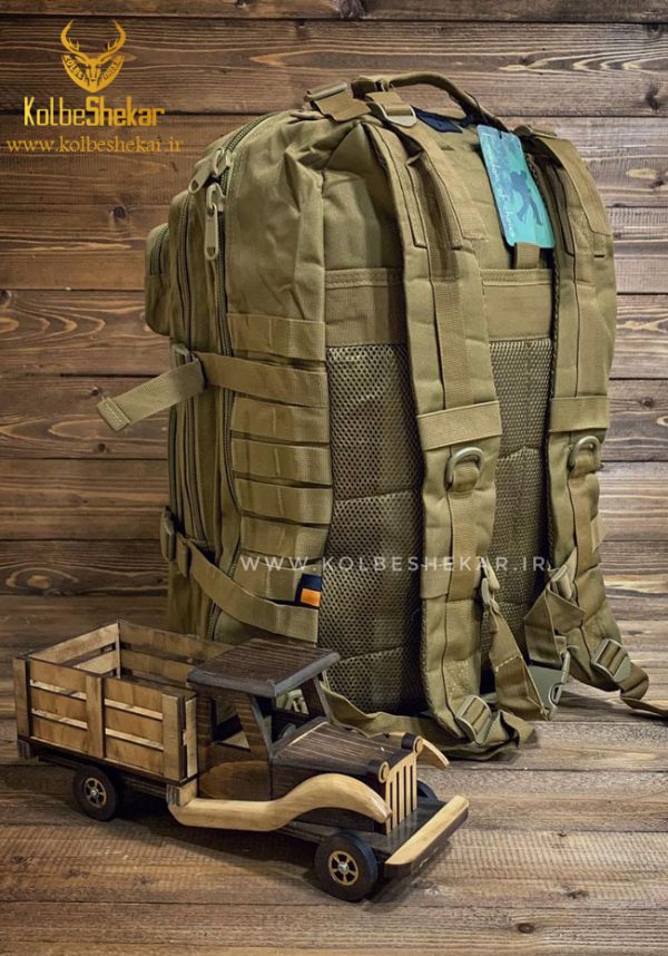 کوله تاکتیکال خاکی 50لیتری 2 | Tactical Backpack