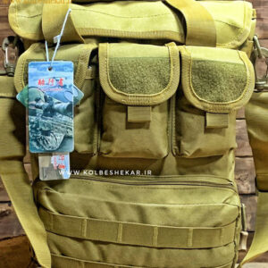 کیف تاکتیکال دوشی خاکی | Multifunction Tactical Bag
