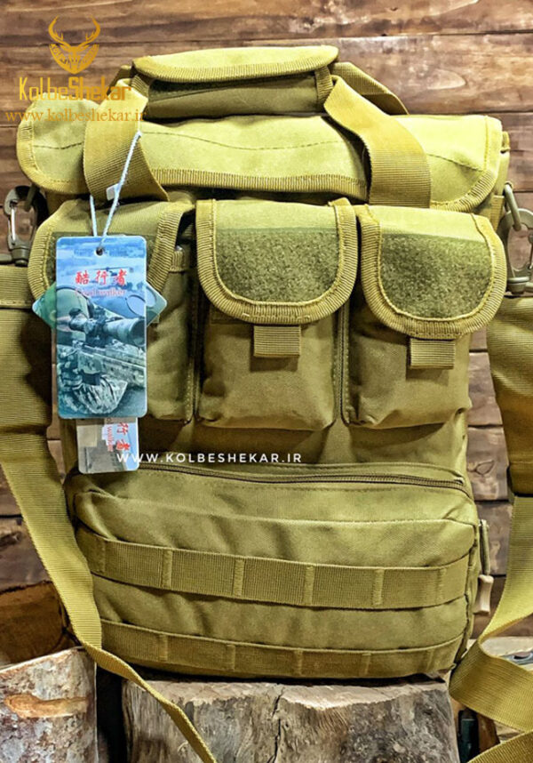 کیف تاکتیکال دوشی خاکی | Multifunction Tactical Bag