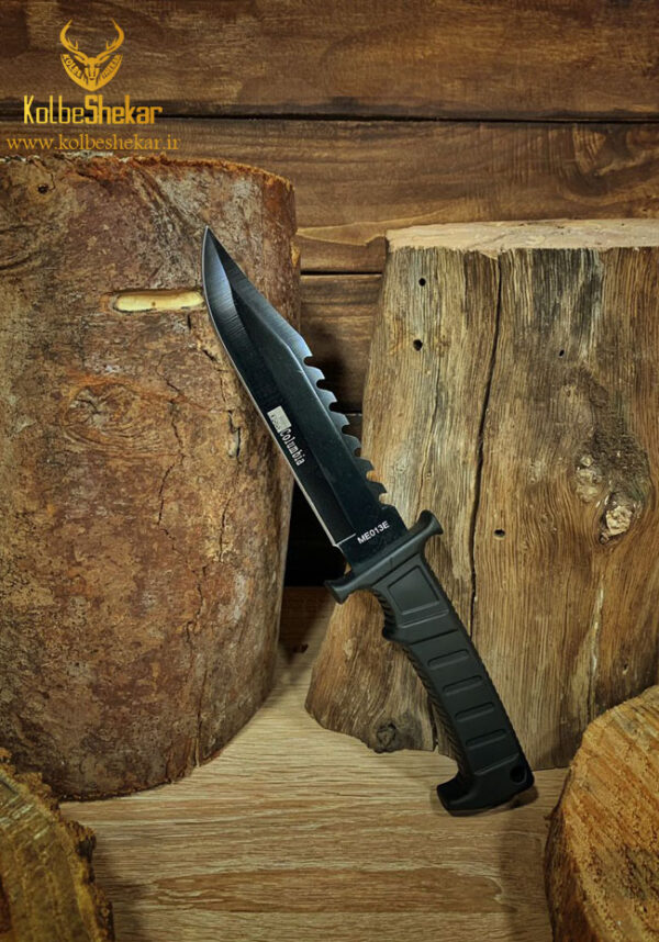 کارد شکاری کلمبیا 013 مشکی | Columbia ME013E Knife