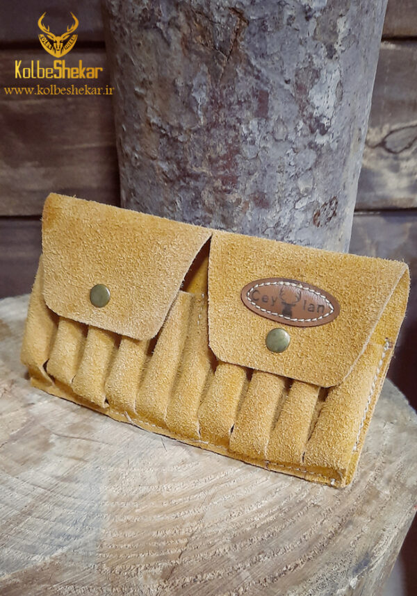 قطار 10تایی گلوله چرم | Leather bandolier