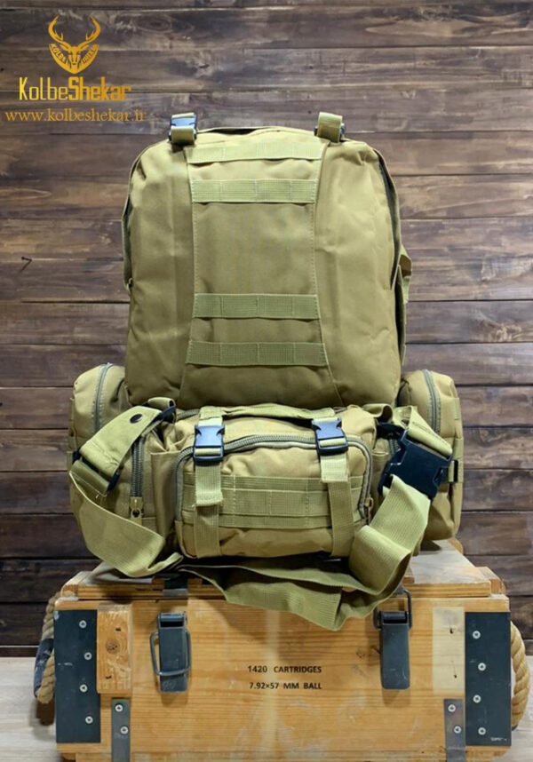 کوله تاکتیکال خاکی اورجینال | Tactical Backpack