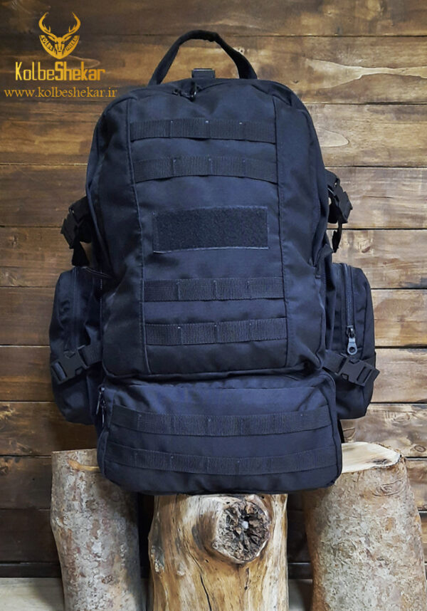 کوله تاکتیکال مشکی2 | 55لیتری Tactical 55L BACKPACK