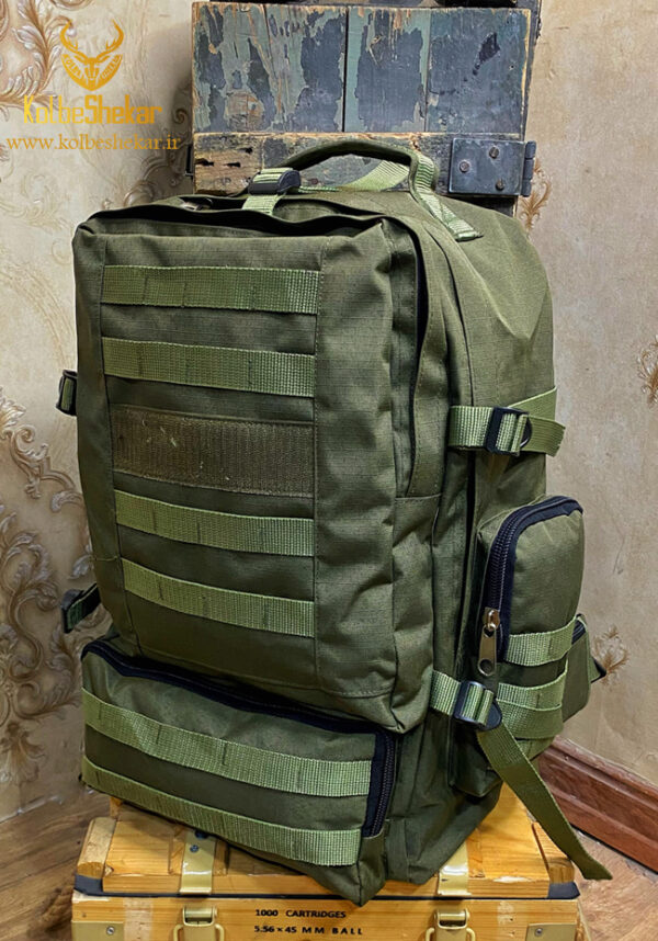 کوله تاکتیکال سبز 55لیتری | Tactical 55L BACKPACK