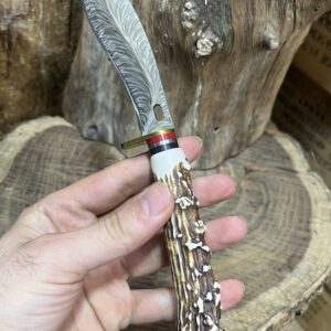 کارد شکاری طرح شاخ2 | HUNTING KNIFE1
